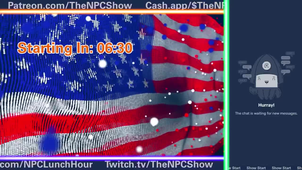 🔴LIVE: NPC Lunch Hour 🟠⚪🟣 The NPC Show