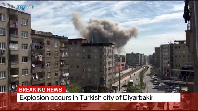 Breaking News: Explosion occurs in Turkish city of Diyarbakir