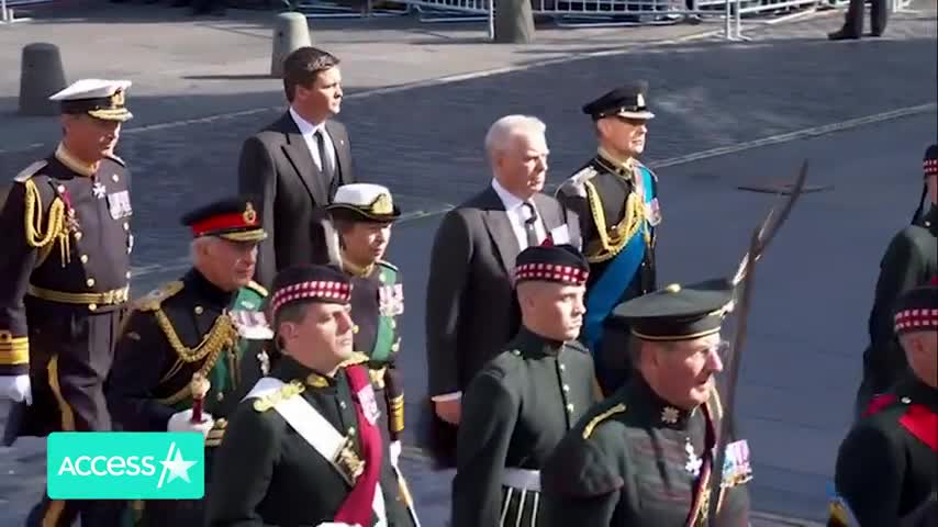 Why Prince Andrew Didn’t Wear Military Uniform For Queen Elizabeth's Service