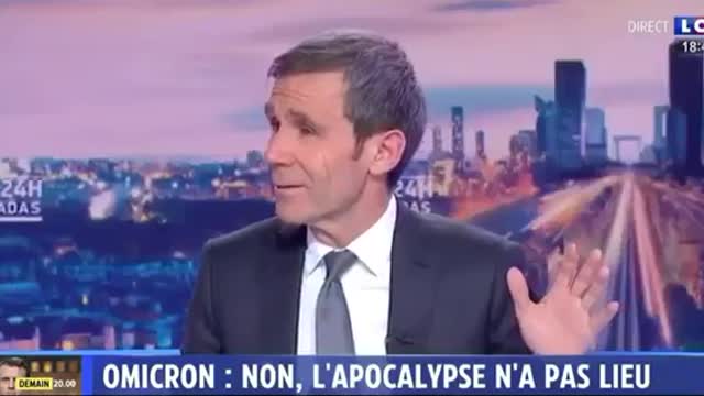 LCI David Pujadas : NON, L'APOCALYPSE N'A PAS EU LIEU