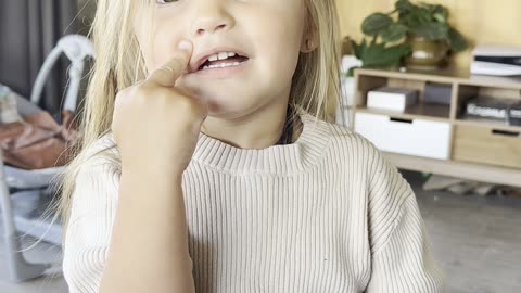 Uncle Taught Niece a Naughty Gesture