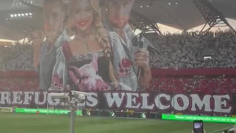 All of Poland is singing with us - f##k off with the refugees😎