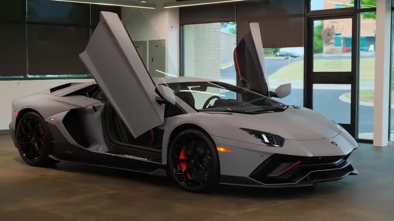 2022 Lamborghini Aventador Ultimae LP 780 4 - Sound, interior and Exterior Details