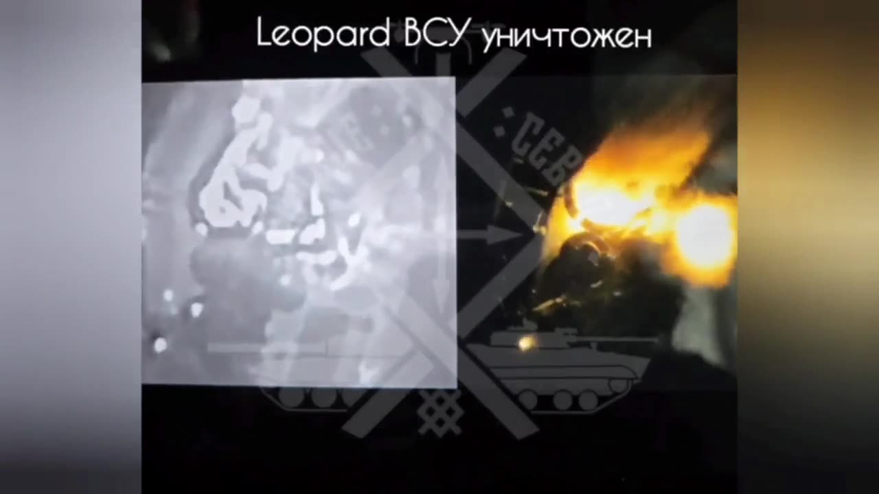 🇷🇺🇺🇦Russian soldiers destroyed a German Leopard 1A5 in one of the directions