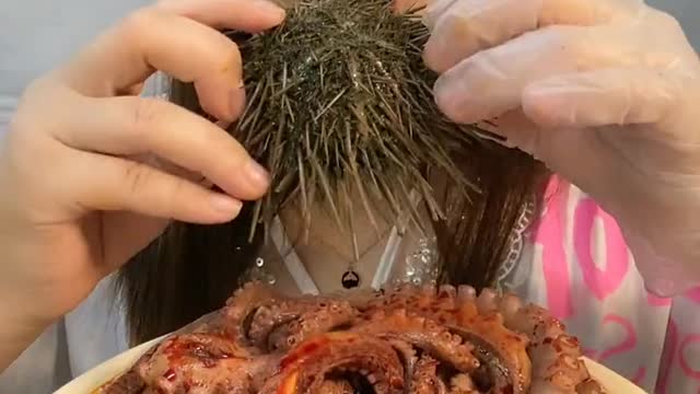 ASMR eating Spicy Seafood 🔥🔥🔥