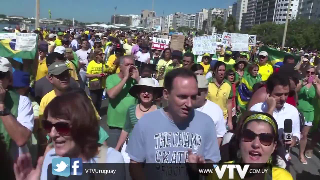 VTV NOTICIAS: BRASIL PROTESTAS