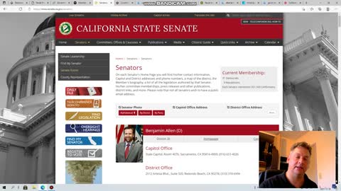 W.C. Democracy Recall Initiative Part 2 California State