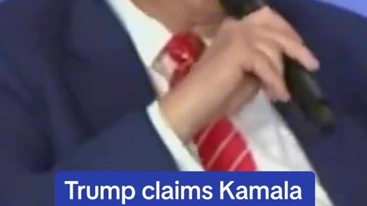 Trump claims Kamala lied about working at McDonald's