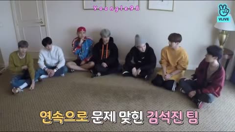 BTS Sneezing