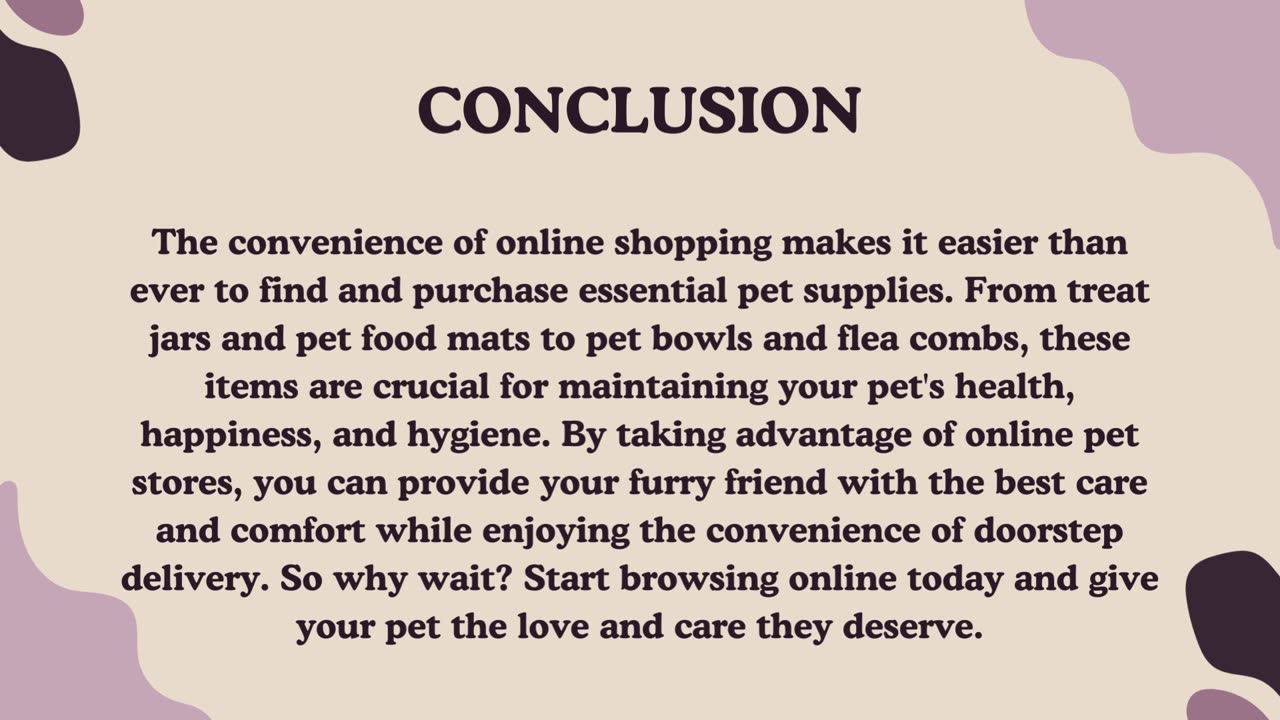 Four Important Pet Supplies To Buy Online