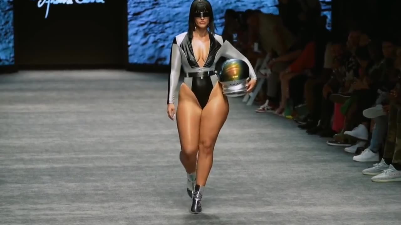 miami black tape project & bikini swimwear week fashion & model #miami #bikini #live