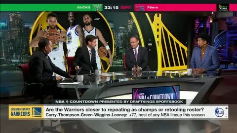 Stephen A. debates... WOJ?! ?? Should the Warriors chase 1 more ring? | NBA Countdown