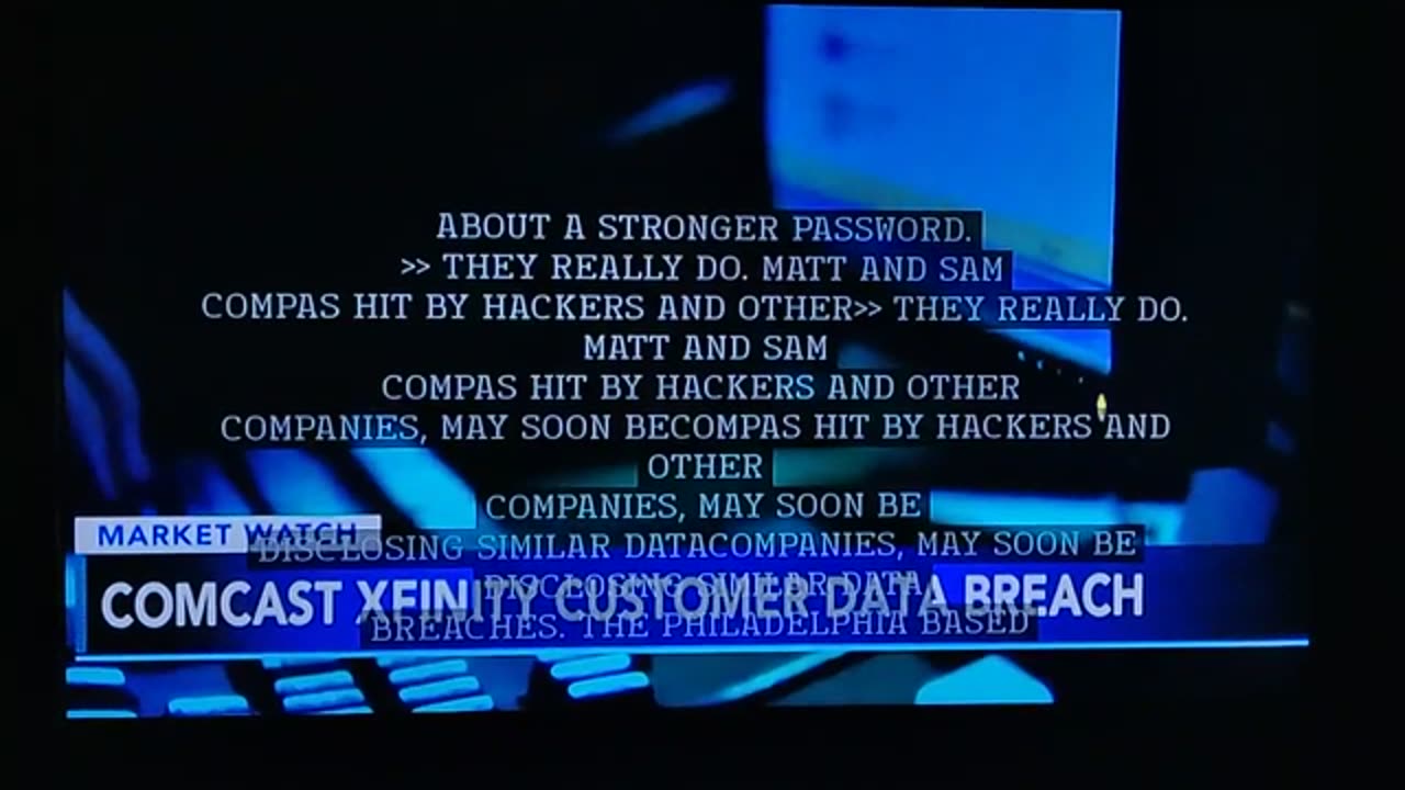 Comcast/xFinity data breach