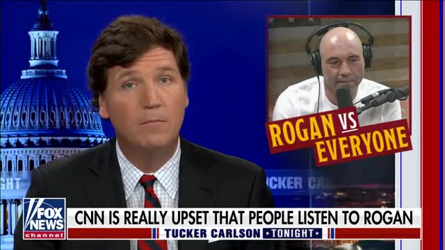 TUCKER rips Biden admin officials for pressuring Spotify to censor Joe Rogan