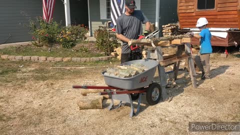 End of Summer Fun and Load of Wood!