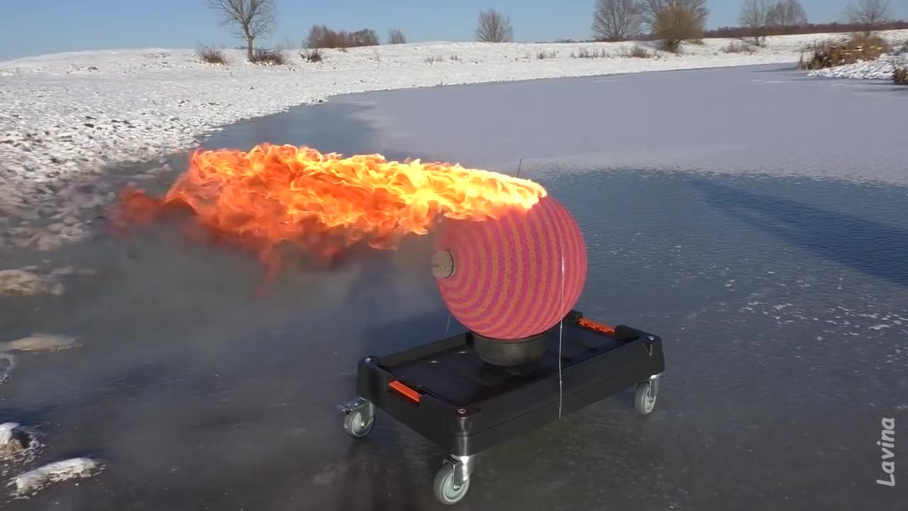 Giant Jet Ball Shockwave Experiment