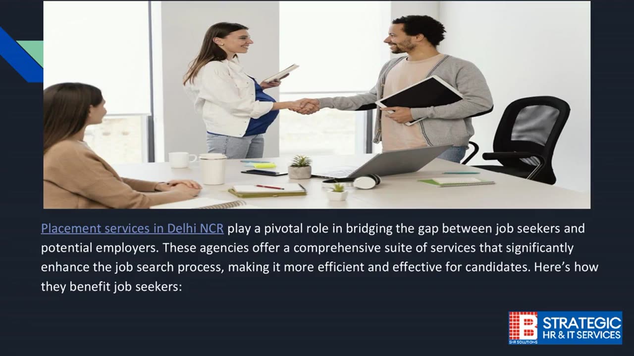 How Do Placement Services in Delhi NCR Benefit Job Seekers?