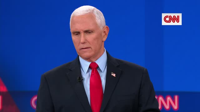 Pence responds to question of potential 2024 run