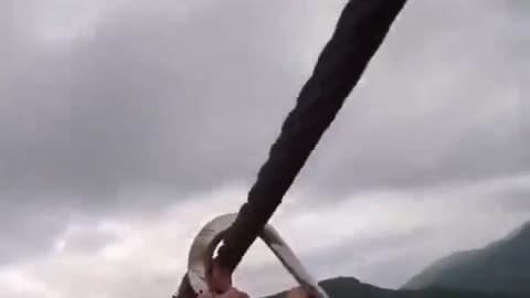 Thrill Seeker Using The Wrong Equipment