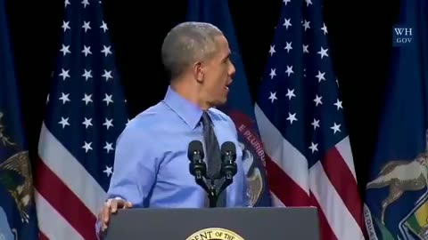 Flashback - Obumer mocking the water situtation in Flint, Michigan