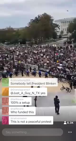 Marjorie Taylor Greene livestreams Insurrection on Capitol by Far-Left Terrorists