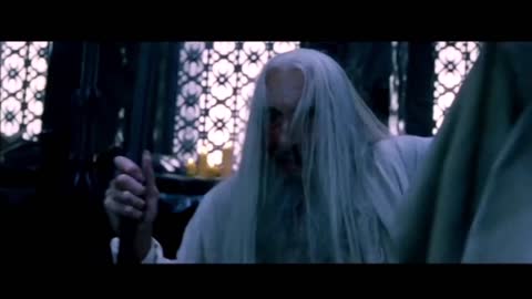 Gandalf and Saruman meme