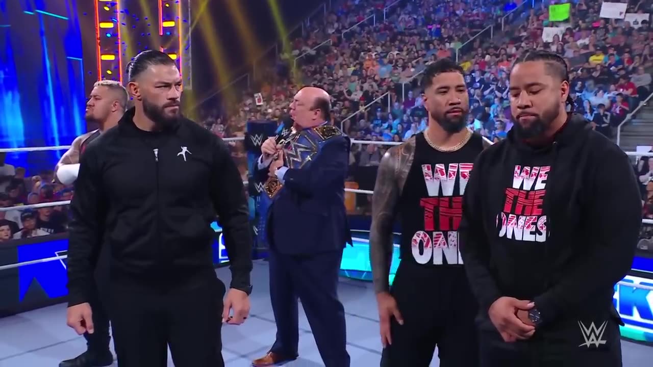 Roman Reigns and Solo Sikoa want the Tag Team Titles_ SmackD