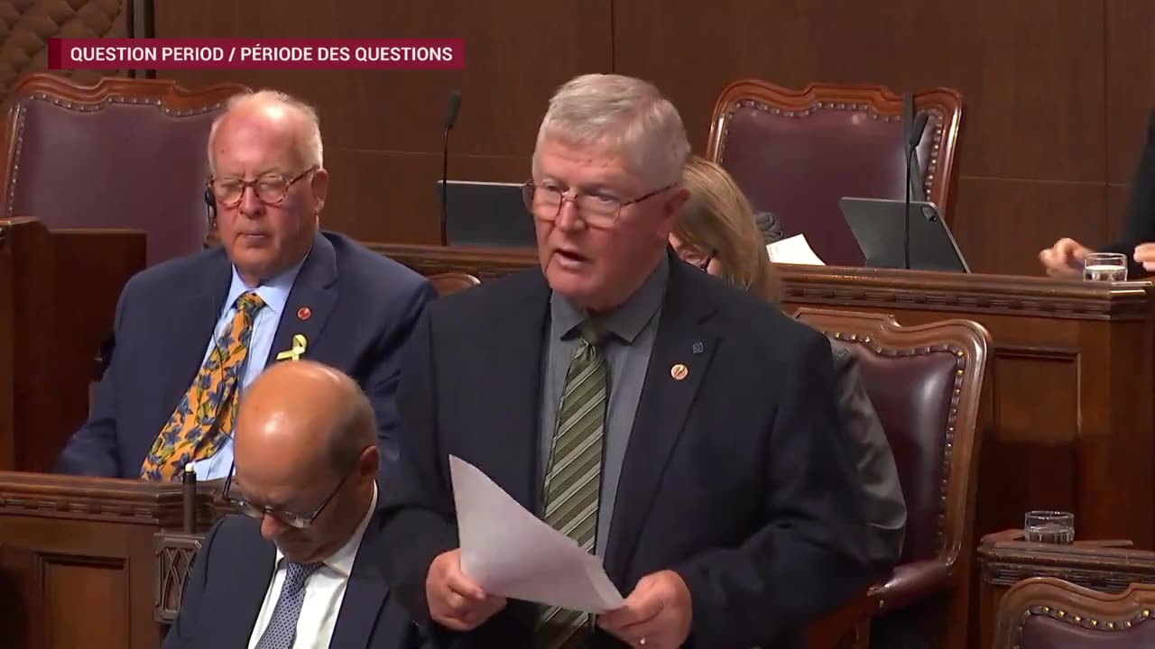 Senator Don Plett asks questions about the Liberal buyback plans and costs.