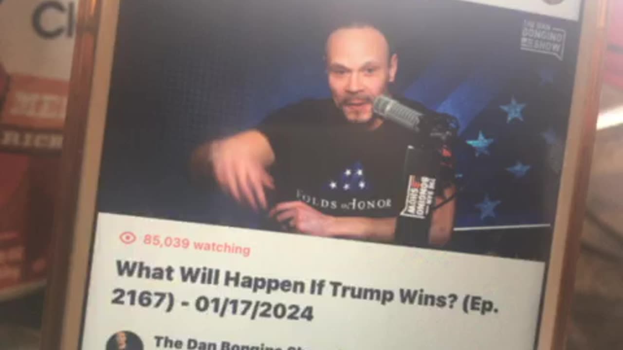 What will happen if #trump2024 wins, Dan Bongino Rumble