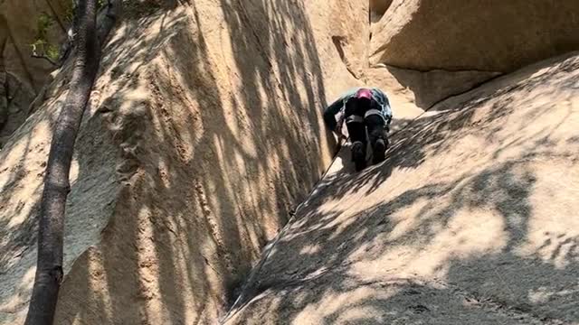 Traditional Climbing Route 5.9 Red Dot Video