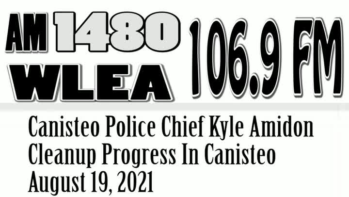 Canisteo Police Chief Kyle Amidon, The Flooding In Cnnisteo, August 19, 2021