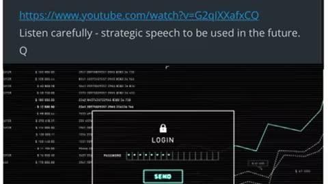 Strategic speech to be used in the future.