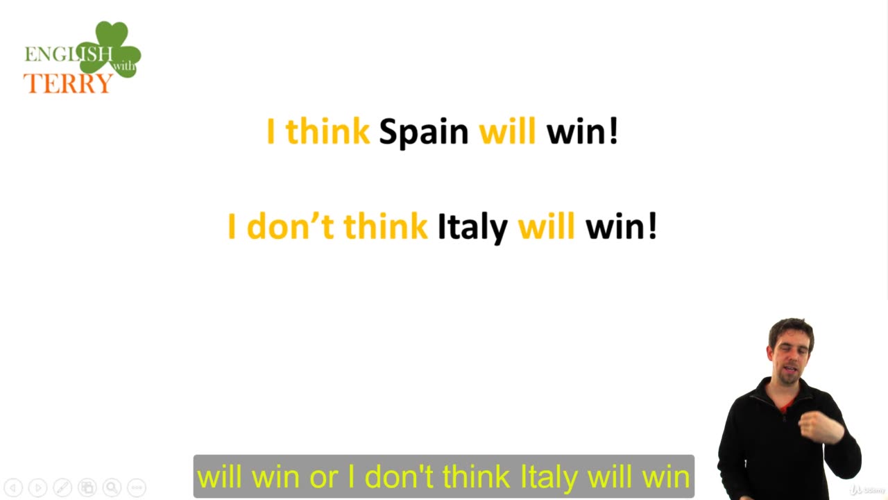 Going vs will for Predictions