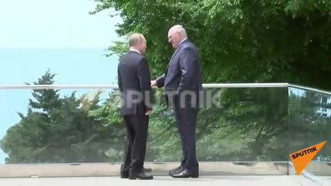 Jednání Vladimíra Putina a Alexandra Lukašenka