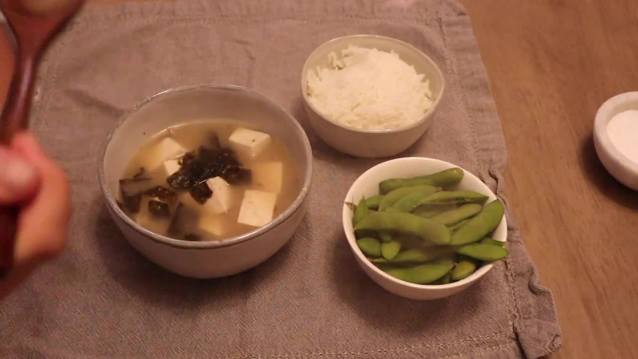 5 minute Miso soup