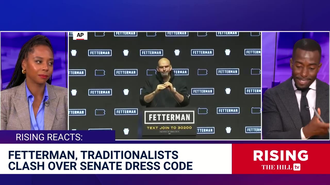 Fetterman's CRINGE Dress Code, Ukraine Tweet MISSES THE PLOT: Briahna Joy Gray