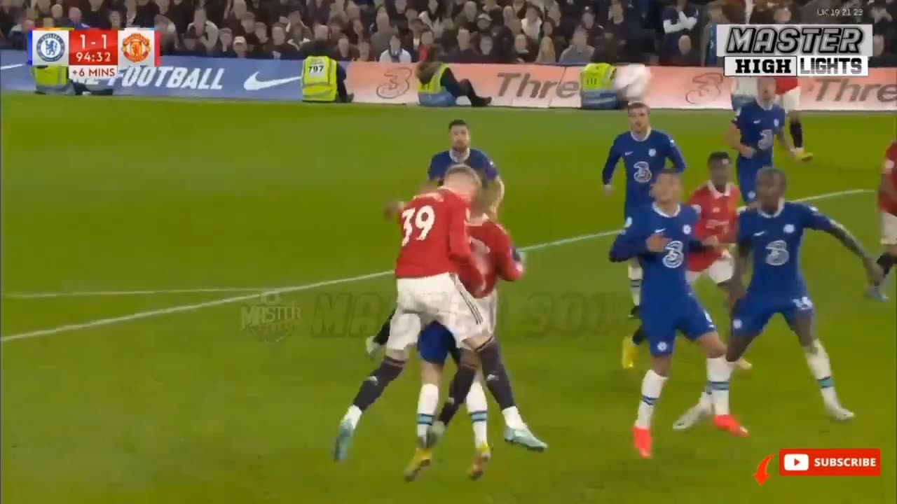 Manchester united vs chelsea Highilights Goalls