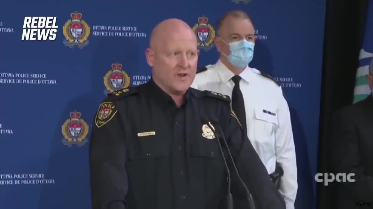 Ottawa police chief says he won't leave until job finished