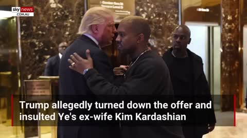 Donald Trump labels Kanye West a ‘seriously troubled man’