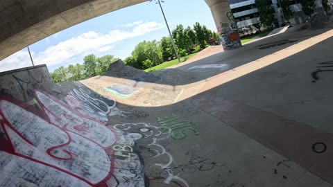 Cool Skate Park between Paul Revere Park and North Point Park - Boston, Massachusetts