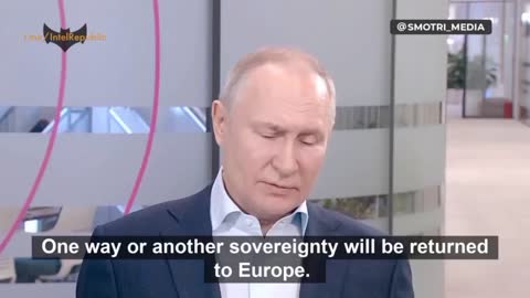 Die Zeit wird kommen - die Souveränität wird an Europa zurückgegeben - Putin.