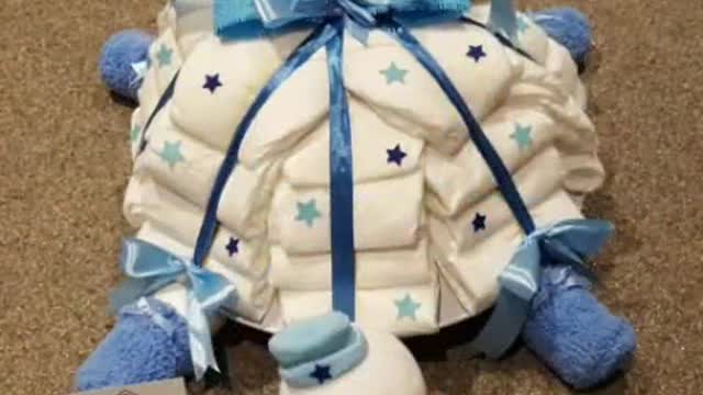 latest creative diaper cakes ideas for beginners