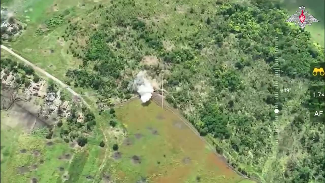 Destruction of AFU armoured vehicles in Zaporozhye direction