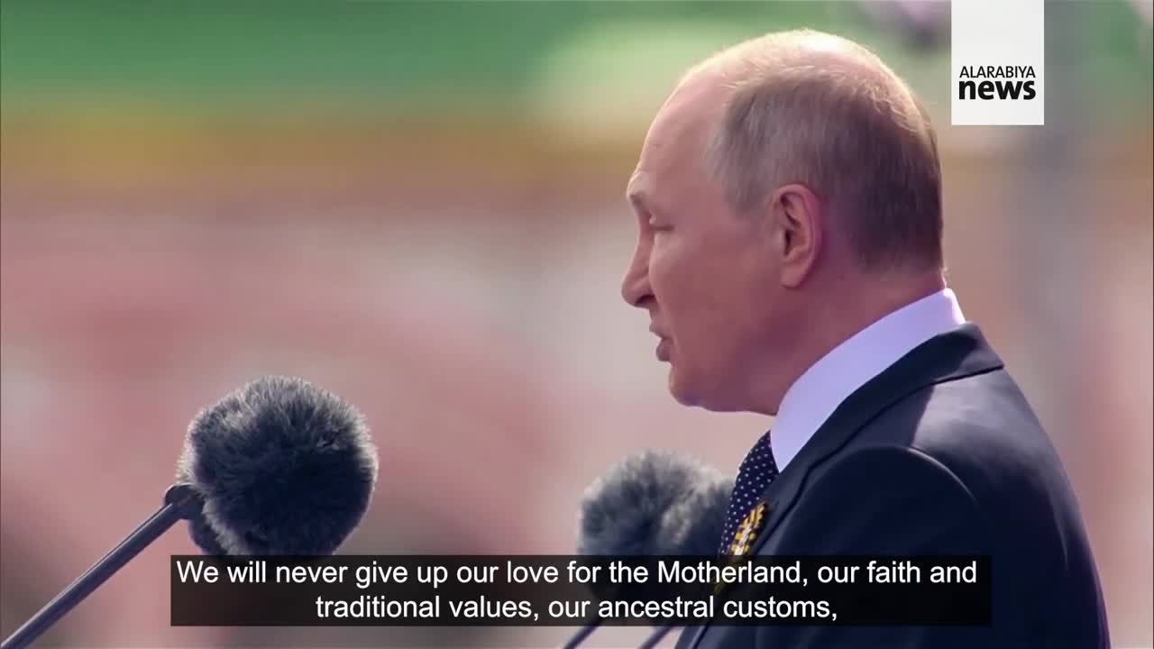 ‘West was preparing to invade our land,’ Putin says at Victory Day parade