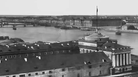 A unique panorama of Saint-Petersburg in 1861