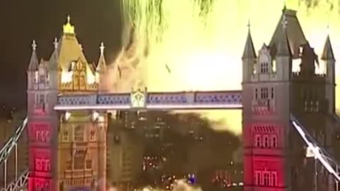 London 2023 New Year Firework