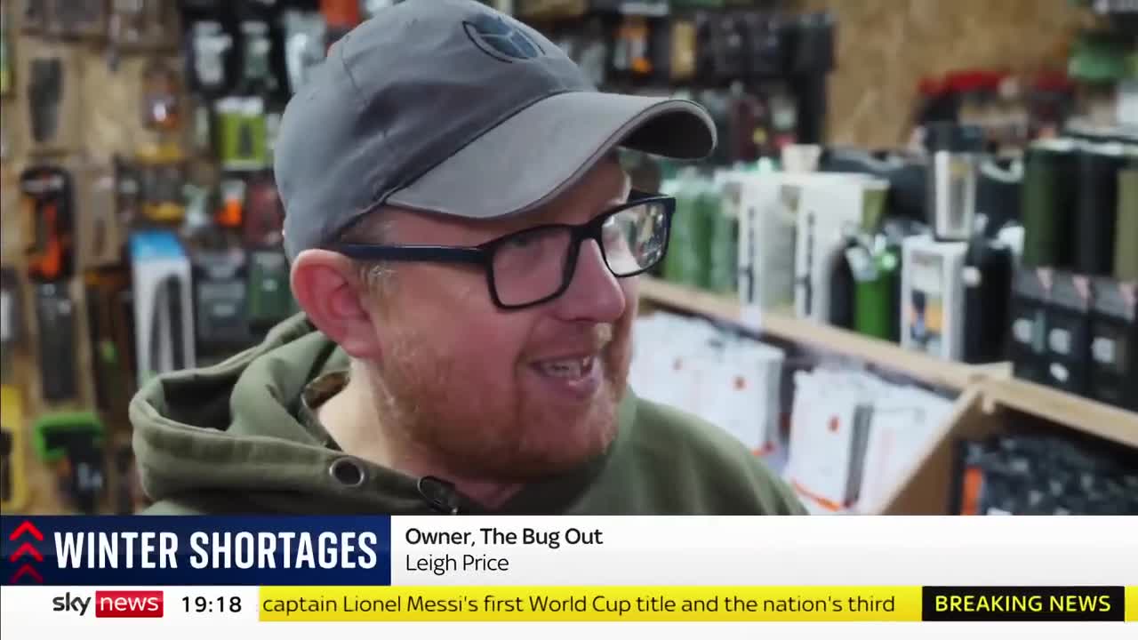 'Preppers' - stockpiling to be ready for the worst