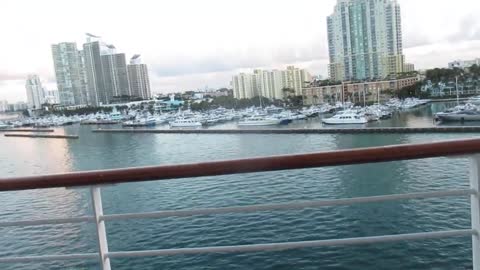 See the Miami skyline on the Crystal Serenity with Amazing Romance Travel!