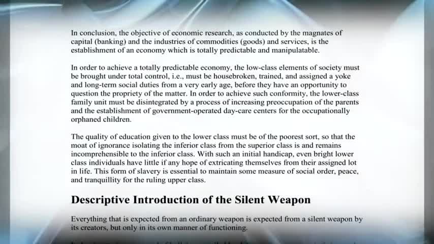 Silent Weapons for Quiet Wars – document full read