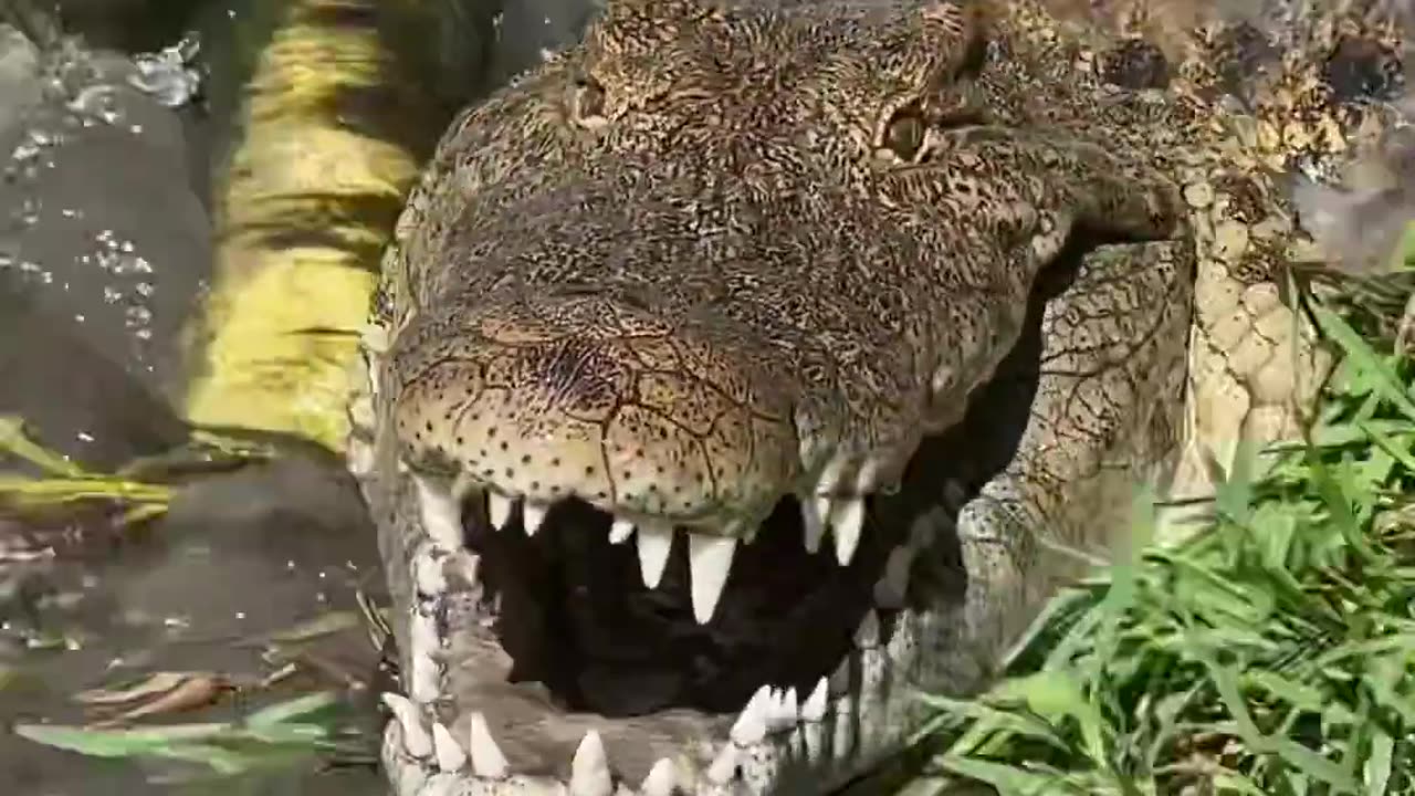 Crocodile AMBUSH!